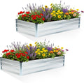 DUMOS Raised Garden Bed Outdoor, Large Metal Garden Bed by DumosLifestyle