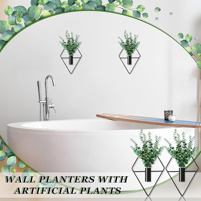 2 Pieces Wall Decor Hanging Planters - Image 6