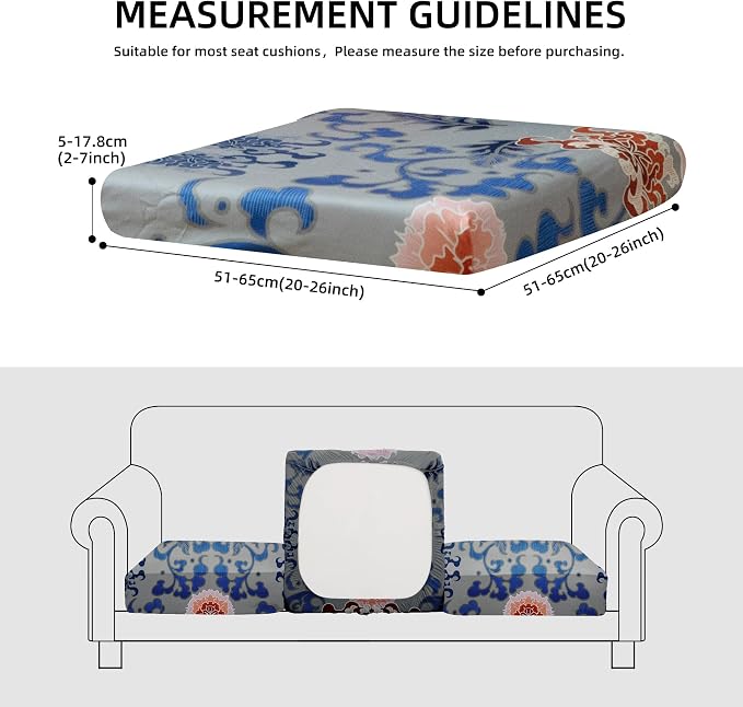 Outdoor Cushion Covers Set, Replacement - Image 2