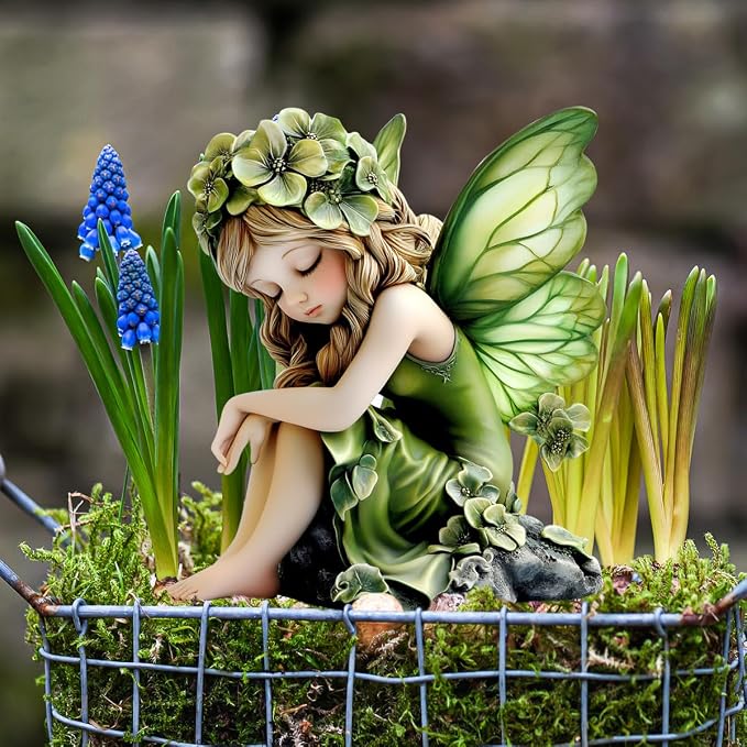 Fairy Garden Stake Decor, Acrylic 2D Garden Fairy Decoration, Fairy Garden - Image 2
