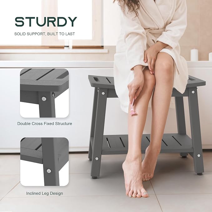 Shower Bench for Inside Shower - Image 5