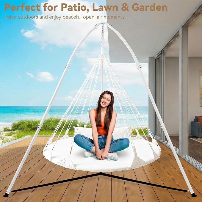 Tripod Hammock Chair Stand for Multi-Use, Heavy-Duty Sensory Swing Stand for - Image 5