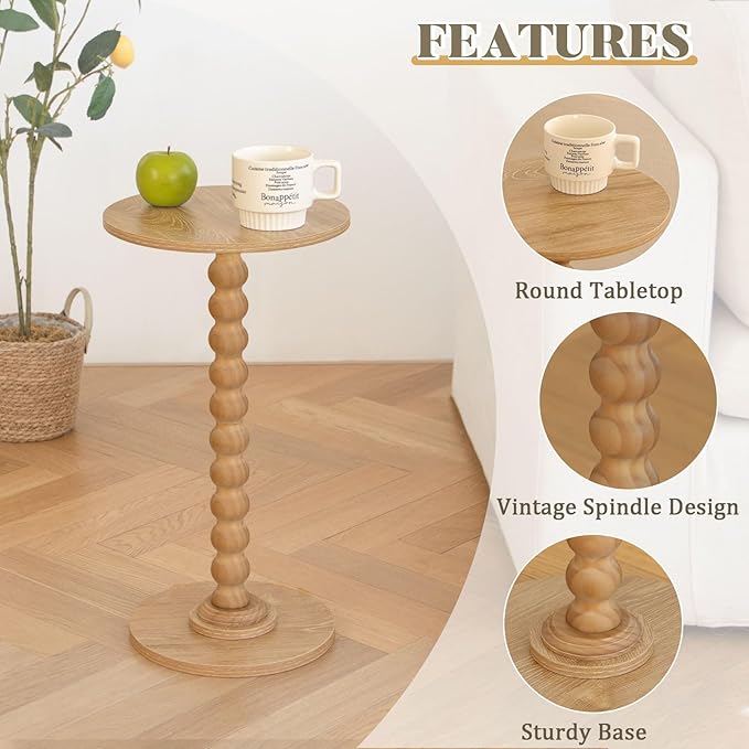 Small Side Table, Drink Table for Small Spaces, Modern Martini Table - Image 5