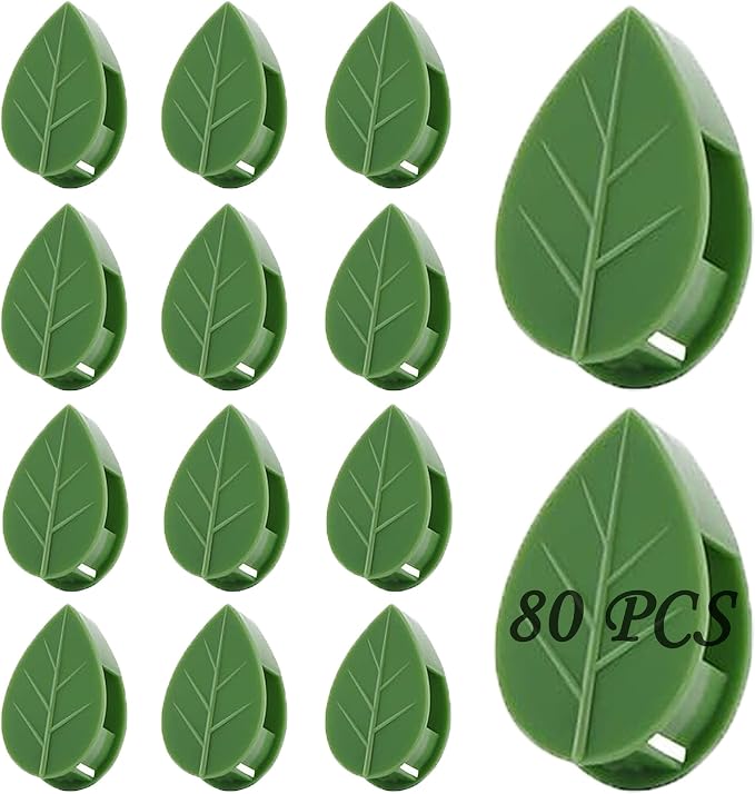 Plant Climbing Wall Fixture Clips, Traction Support Holder, Invisible Leaf Clips by Beyoslf