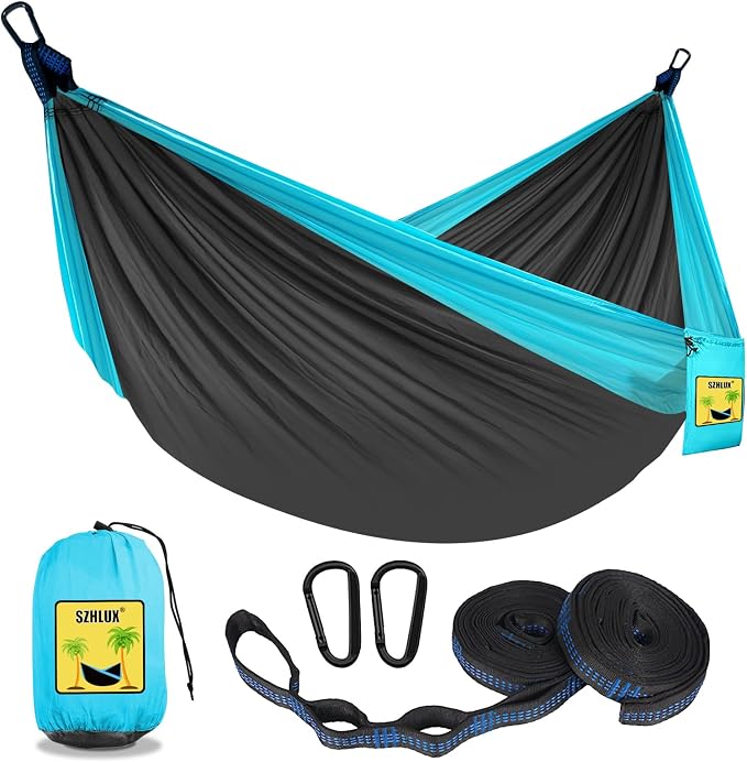 SZHLUX Camping Hammock Double & Single Portable Hammocks by SZHLUX