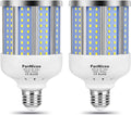 2 Pack 280W Equivalent LED Corn Light Bulb, 4000 Lumen 6500K Cool White by FanNicoo
