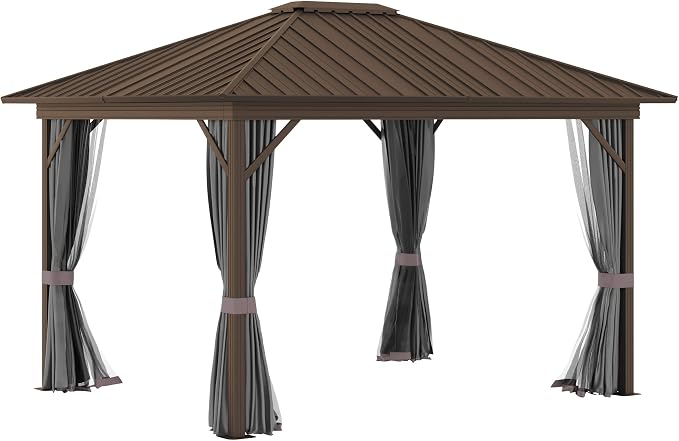 Outsunny 10' x 12' Hardtop Gazebo by Outsunny