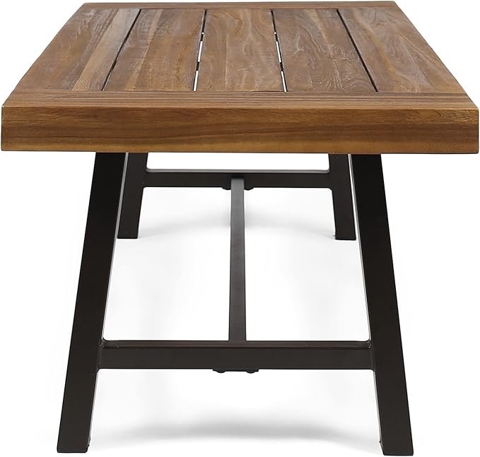 Christopher Knight Home Carlisle Outdoor Acacia Wood Coffee Table, - Image 5