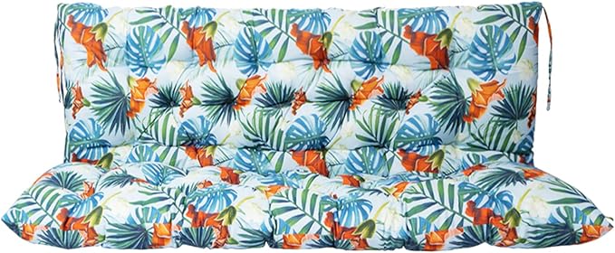 Outside Benches Cushion with Backrest, Thicken Waterproof Swing Cushions 2/3 by Unknown