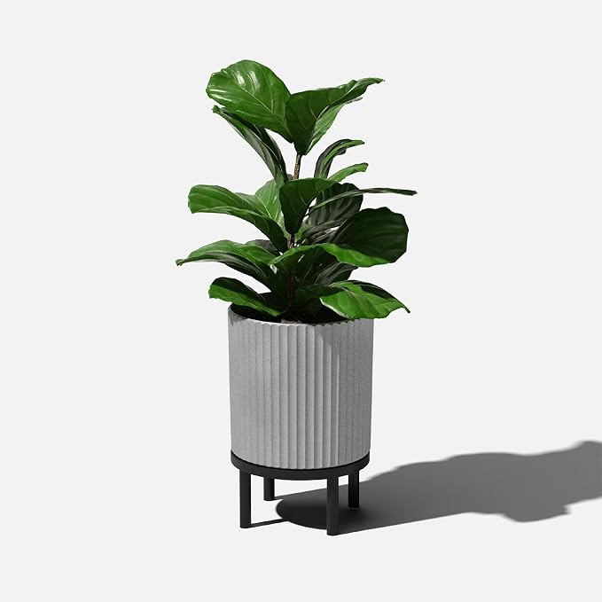 Veradek Demi Series Round Planter w/ Stand - Image 8