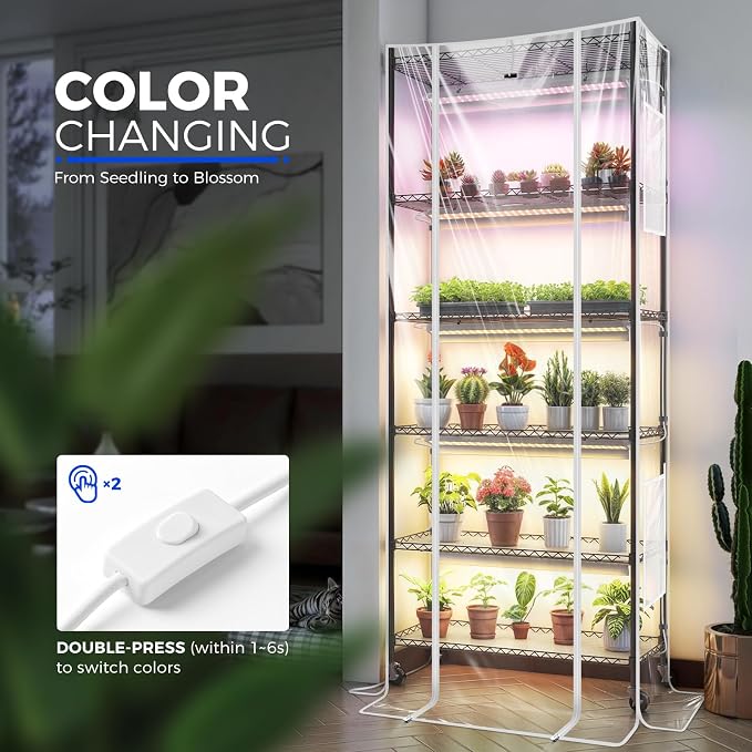 Barrina CX2Z Greenhouse with Grow Light - Image 2