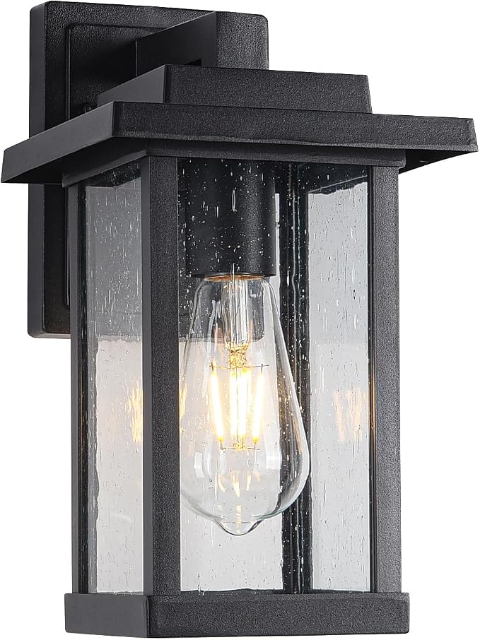 Outdoor Wall Sconce, Outside Porch Light Fixtures, Wall Mount Anti-Rust - Image 8