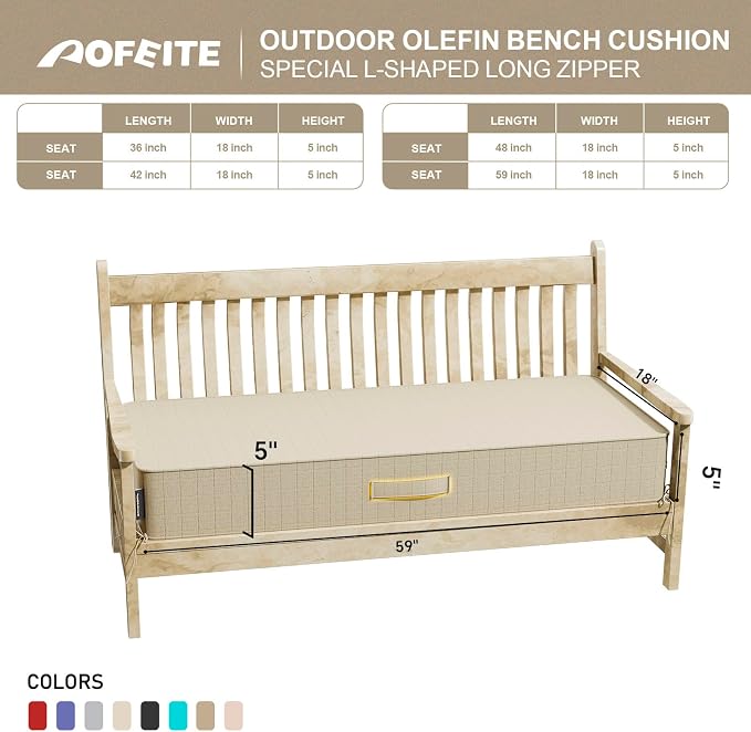 Outdoor Water-Resistant Olefin Chaise Lounge Cushions - Image 3