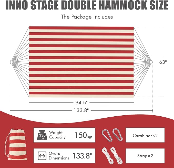 Brazilian Double Hammock 2 Person - Image 2