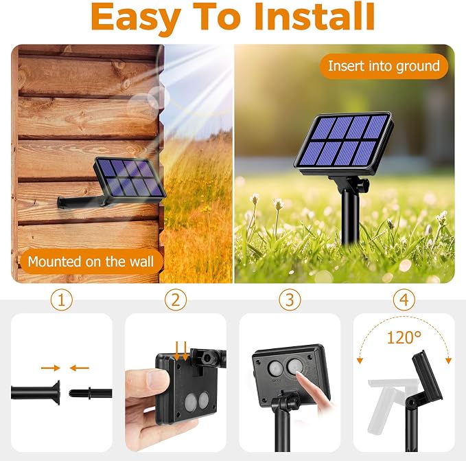 2 Pack Solar String Lights for Outside - Image 5