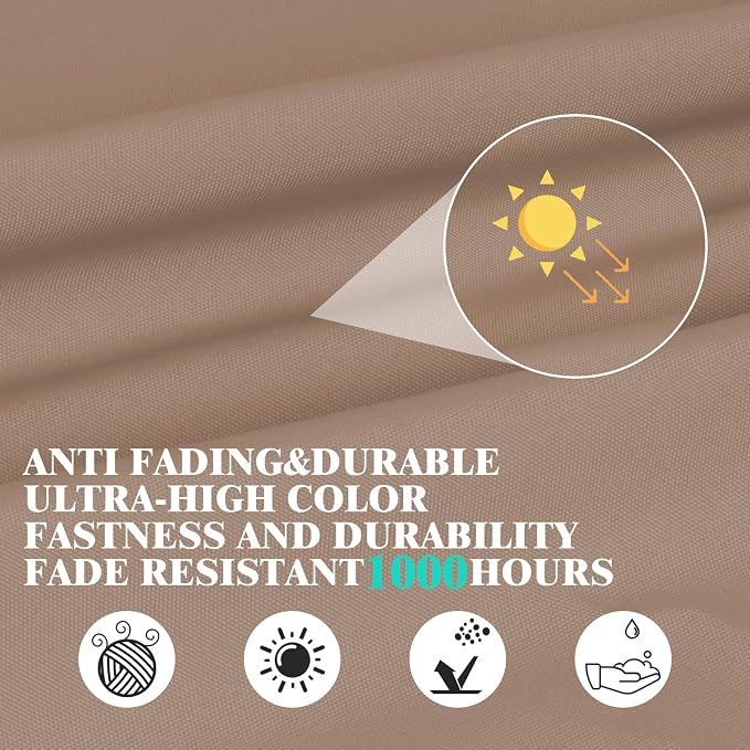 Outdoor Daybed Cushion Cover, Outdoor Waterproof and Fade-Resistant Sun Bed - Image 3