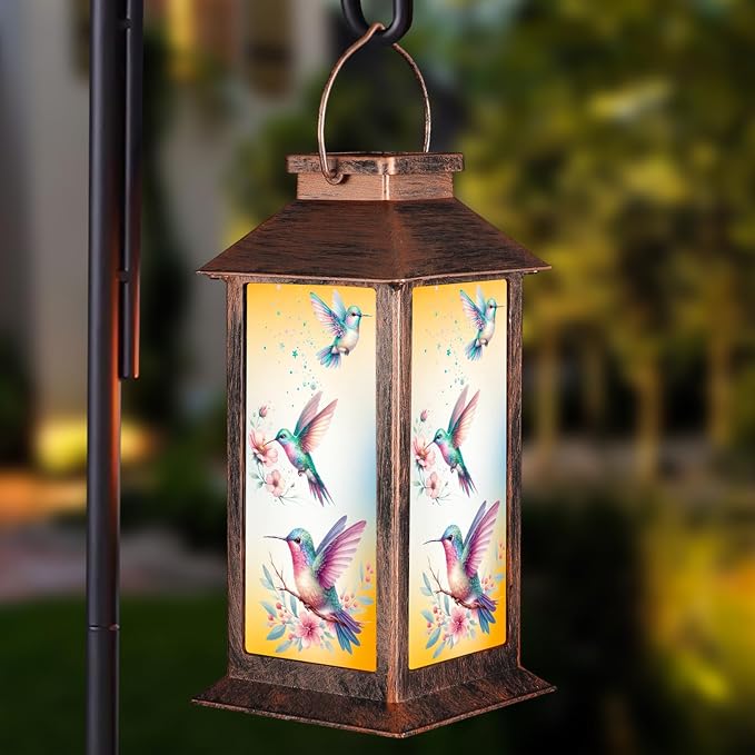 Solar Hanging Lanterns, 3 LED, Waterproof, Outdoor Gatherings, and Gifting by Unknown
