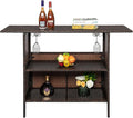 Multifunctional Wicker Outdoor Bar Table by KEPOOMAN