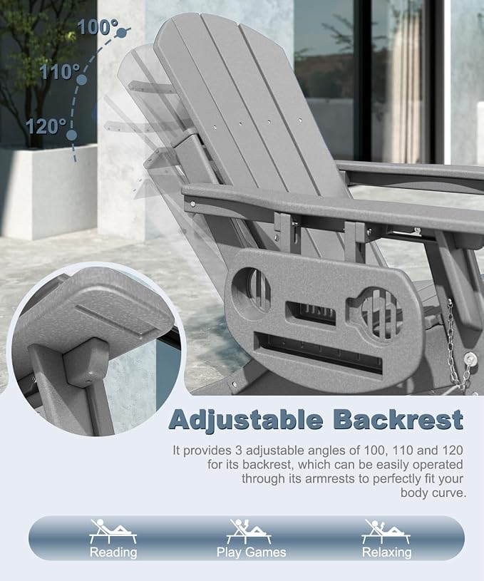 Adjustable Adirondack Chair - Image 4