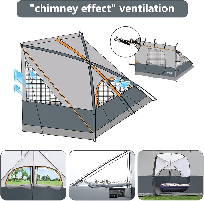 UNP Camping Cube | Pop Up Canopy Side Tent - Image 4