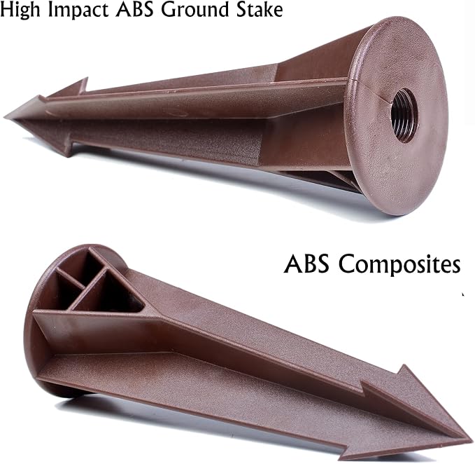 ABS Plastic Ground Stake Spike Replacement - Image 2