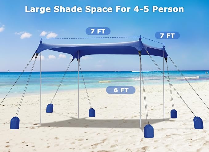 Gorich Beach Tent Sun Shelter - Image 6