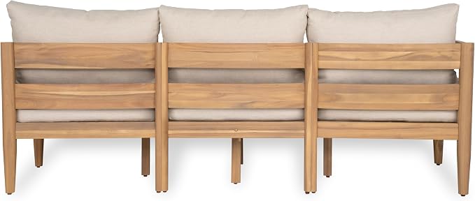 Christopher Knight Home Kavets 76.25'' W Outdoor 3 Seater Sofa - Image 6
