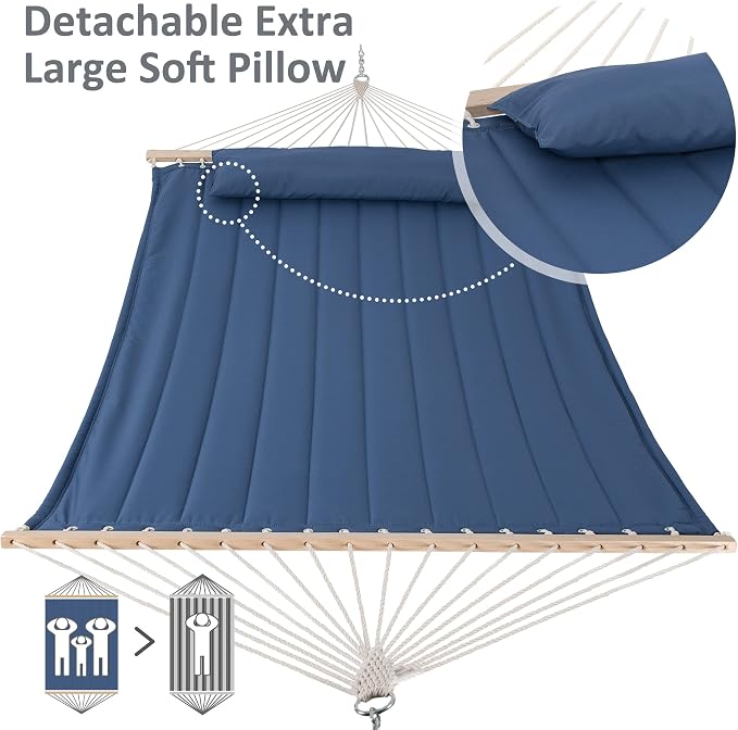 SUNCREAT Double Outdoor Hammock - Image 3