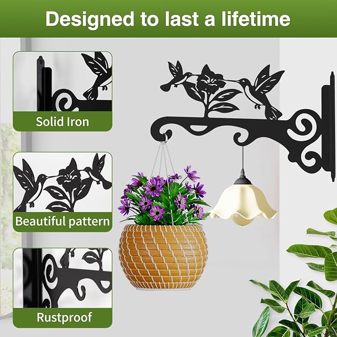 Elegant Bird Pattern Wall Hooks - Image 3