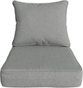 Goodgoods 24x24 inch Outdoor/Indoor Deep Seat Patio Cushion Set of 1 Resilient by Goodgoods