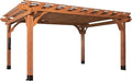 Backyard Discovery Beaumont 16' x 12' Traditional Cedar Wood Pergola Kit by BackyardDiscovery