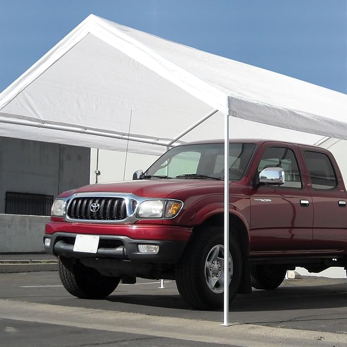 Caravan Canopy Powder Coated Heavy Duty Steel Frame Pop Up Carport - Image 4