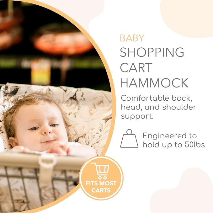 Binxy Baby Shopping Cart Hammock – Infant Seat - Image 4