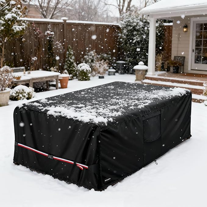Rectangular Patio Furniture Covers, Upgraded 600D Heavy Duty Outdoor Furniture - Image 7