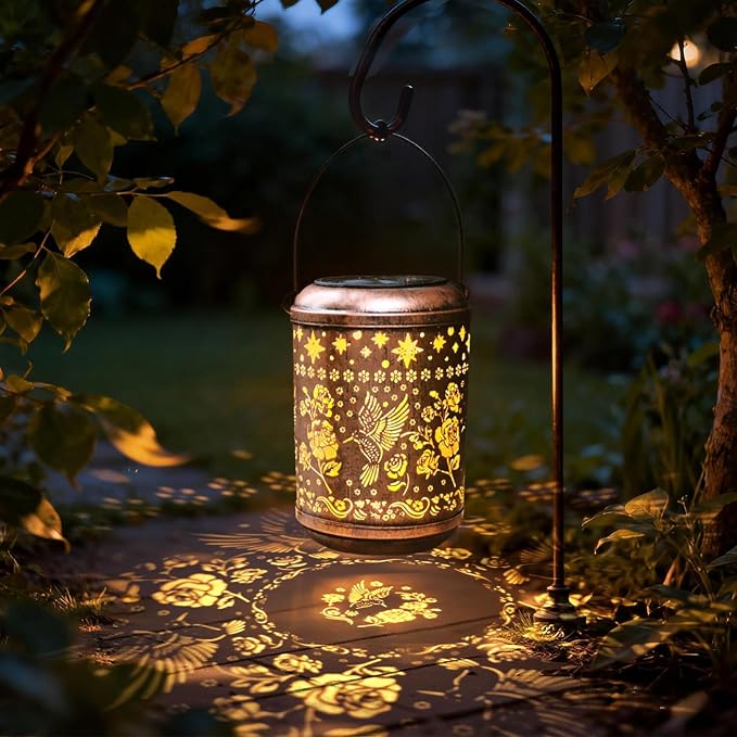 Birthday Gifts for Women Mom Grandma Solar Lanterns Outdoor Waterproof - Image 3