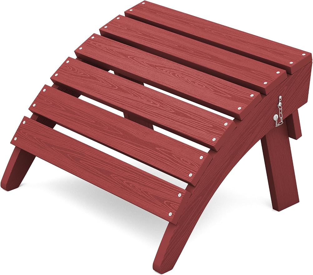 KINGYES Folding Adirondack Ottoman by KINGYES