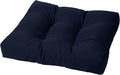 Cushion Source Tufted Ottoman Cushions, Sunbrella Navy by CushionSource
