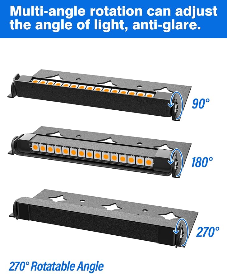 5W RGB Retaining Wall Lights 7 inch LED Hardscape Lighting Color Changing Low - Image 8
