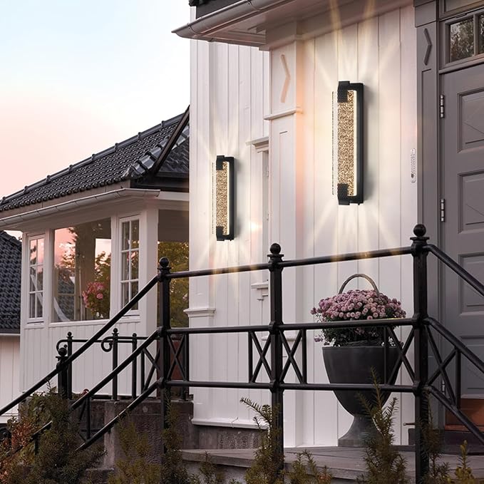 camuucci Dusk to Dawn Outdoor Light, 23.6 Inches LED Porch Lights Outdoor - Image 5