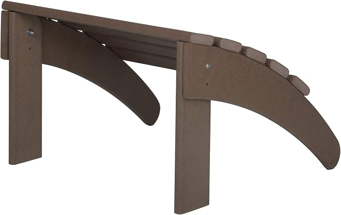 WO Home Furniture Adirondack Ottoman Outdoor Patio Footrest 13.5" Inch Folding - Image 8