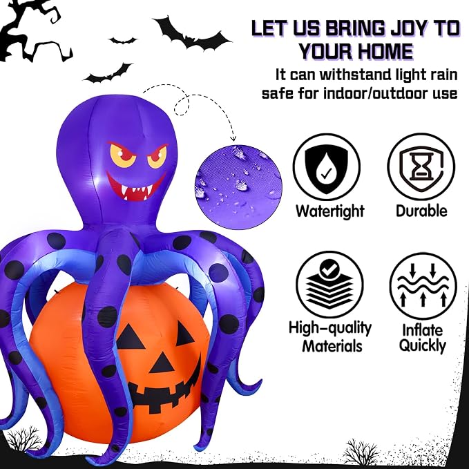 Garma 6.2 FT Halloween Inflatables Decorations Outdoor - Image 2