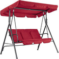 Porch Swing Chair with Adjustable Canopy by Garvee