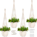 Macrame Plant Hanger Indoor, Hanging Planters by petonfun