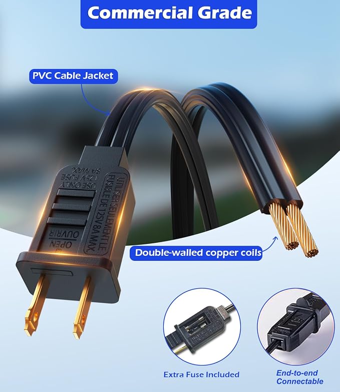 luckystyle 30FT LED Outdoor String Lights - Image 6