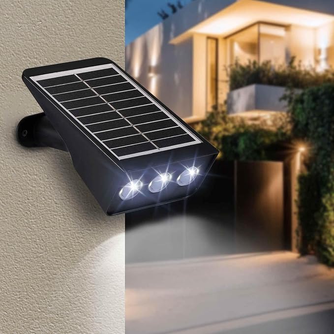 Solar Spot Lights Outdoor, 6 Pack Solar Landscape Spotlights 3 Lighting Modes - Image 7
