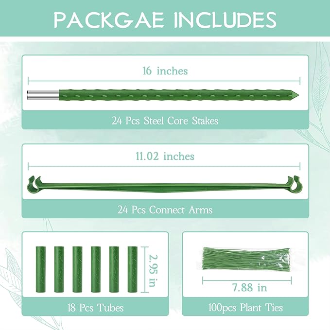 Legigo 2-Pack Tomato Cage for Garden Plant Support- Up to 63inch Garden Stakes - Image 3