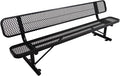 8FT/96INCH Heavy Duty Metal Park Bench by Unknown