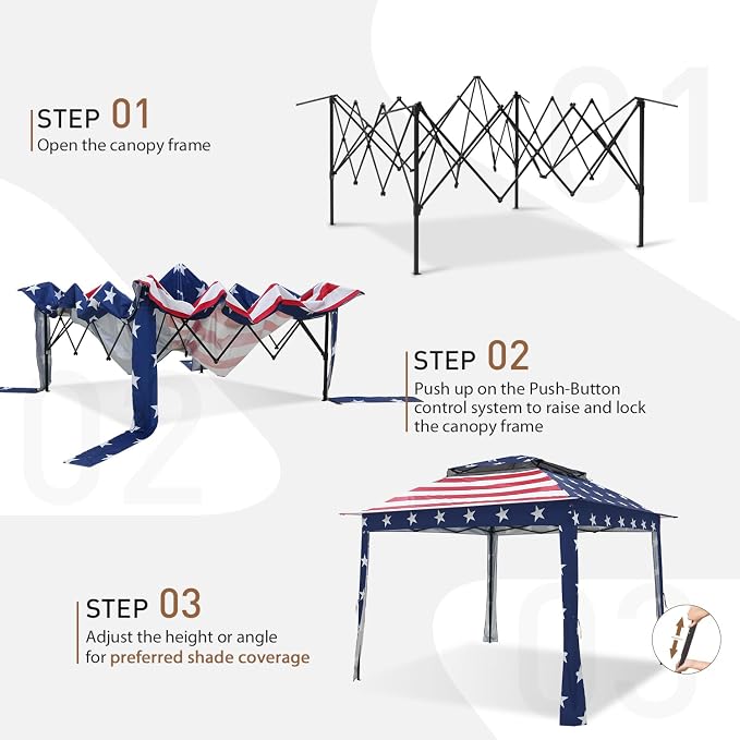 COOS BAY 11x11 Pop Up Gazebo - Image 5
