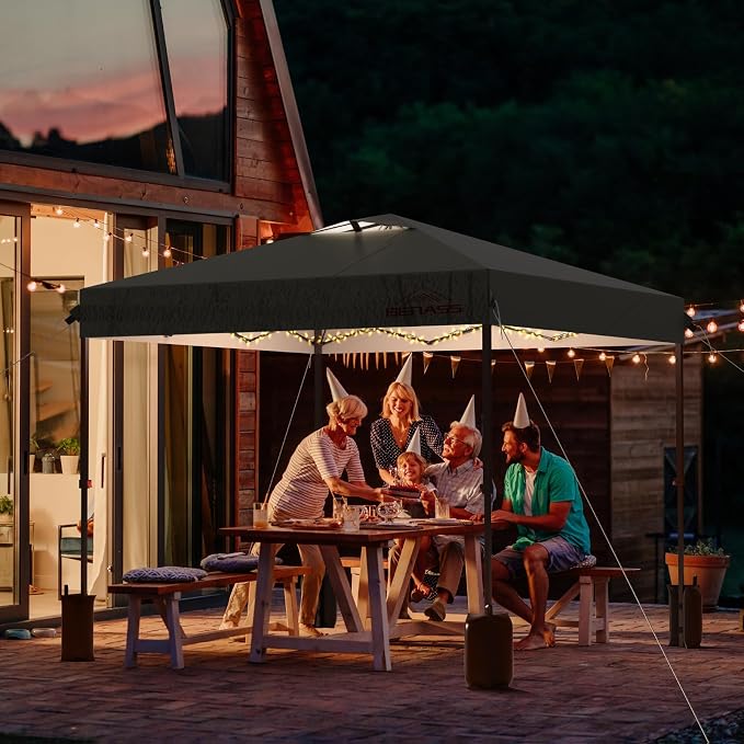 8x8 Pop Up Canopy, Easy Up Canopy Tent, Heavy Duty Tents - Image 5