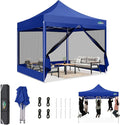 COBIZI 10x10 Canopy Tent, Heavy Duty Pop up Canopy by COBIZI